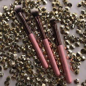 Luxie Rose Gold Mini Basic Eye Brush Set